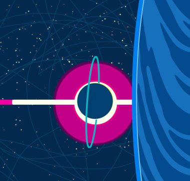 doğal soyut galaksi uzay arka plan