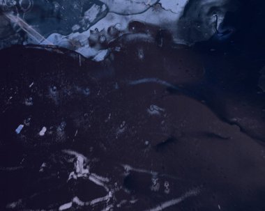 Yağlı boya ile soyut grunge arkaplan kaba desen lekeler