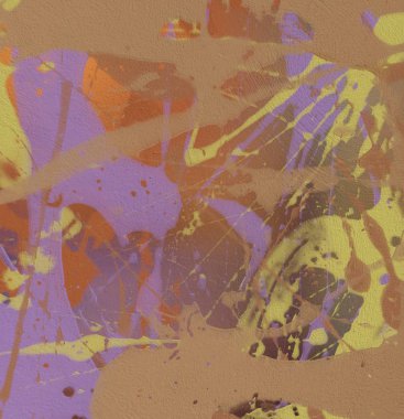 Yağlı boya ile soyut grunge arkaplan kaba desen lekeler