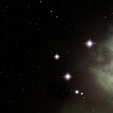 Derin uzay yıldız alanı. Evren yıldızlarla ve gazla dolu. çok uzak bir evren çizimi. 