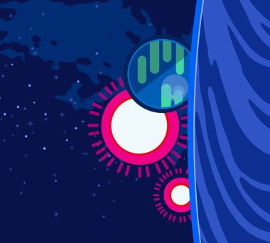 soyut yaratıcı alan arka plan