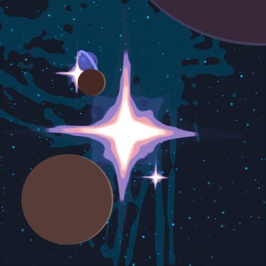 doğal soyut galaksi uzay arka plan