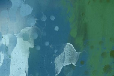 Yağlı boya ile soyut grunge arkaplan kaba desen lekeler