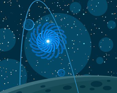 soyut yaratıcı alan arka plan