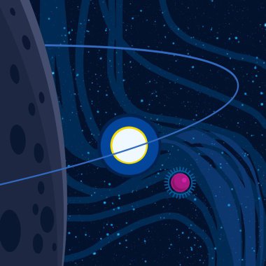 doğal soyut galaksi uzay arka plan