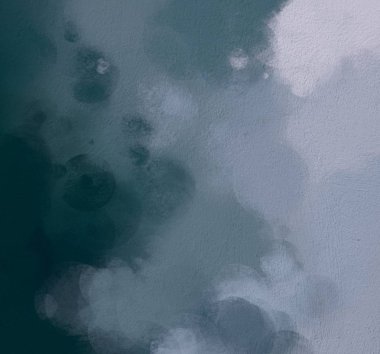 2d illüstrasyon. Beton düz duvar grafitisi. Modern sanat tarzı. Çok renkli şekil ler ve desenler. El yapımı sprey resimleri. Boyalı pürüzlü yüzey. Fırça darbeleri.