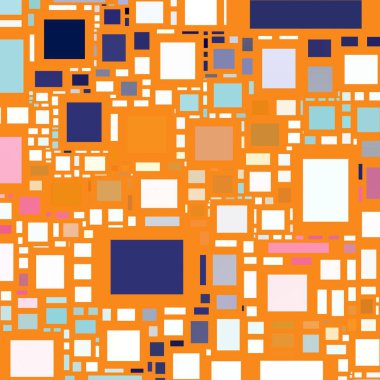 soyut kesintisiz renkli desen 