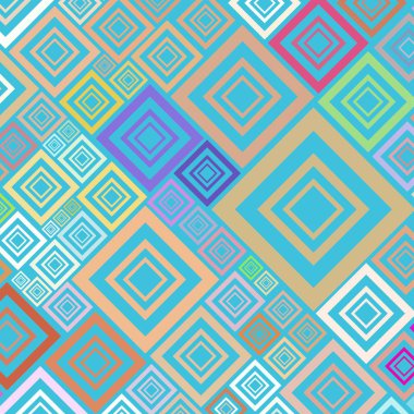 soyut kesintisiz renkli desen 