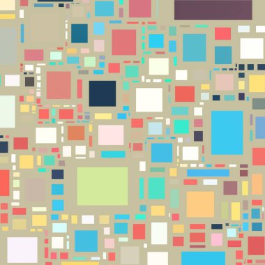 soyut kesintisiz renkli desen 