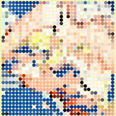 Geometrik desenli soyut doku