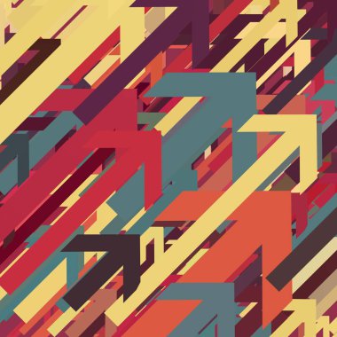 soyut kesintisiz renkli desen 