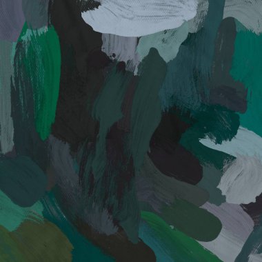 Tuval el yapımı yağlıboya. Renkli doku. Fırça darbeleri. Renkli görüntü. Modern sanat. Çağdaş sanat.