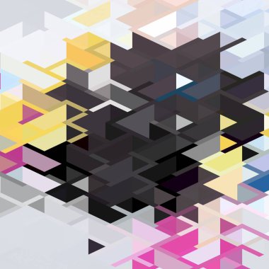 soyut kesintisiz renkli desen 