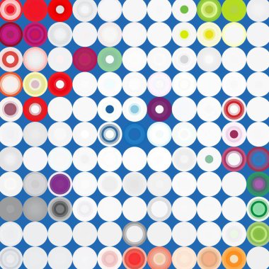 soyut kesintisiz renkli desen 