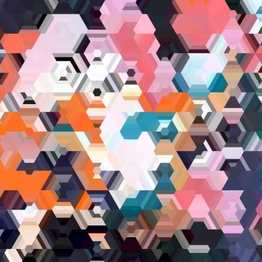 Soyut arkaplan ile kusursuz desen