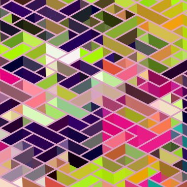 Geometrik desenli soyut doku