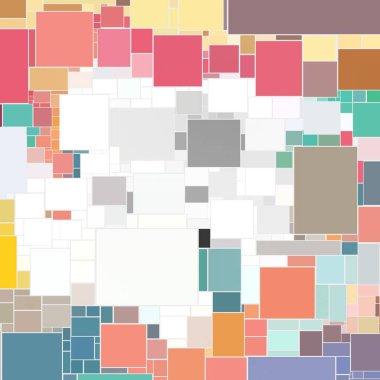 soyut kesintisiz renkli desen 