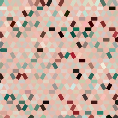 soyut kesintisiz renkli desen 