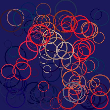 daire elemanları ile vektör arka plan