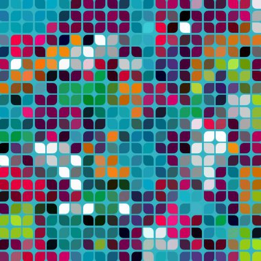 soyut kesintisiz renkli desen 