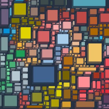 soyut kesintisiz renkli desen 