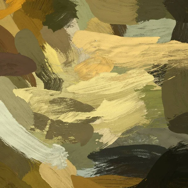 Tuval el yapımı yağlıboya. Renkli doku. Fırça darbeleri.