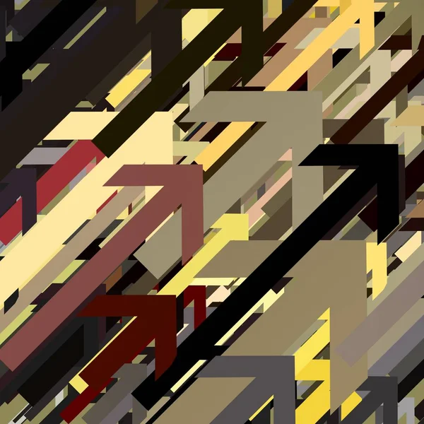 soyut kesintisiz renkli desen 