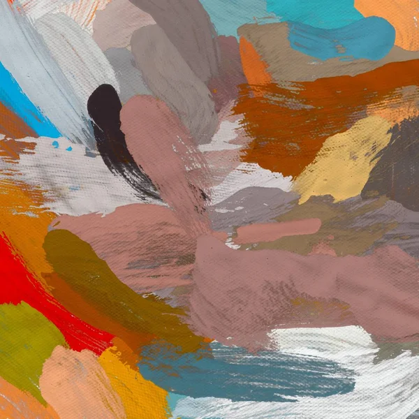 El yapımı tuvale yağlı boya. Soyut sanat dokusu. Renkli doku. Modern sanat eserleri. Yağlı boya darbeleri. Fırça darbeleri. Modern sanat. Çağdaş sanat. Sanatsal tuval.