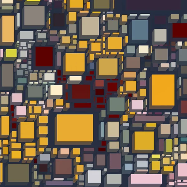 soyut kesintisiz renkli desen 