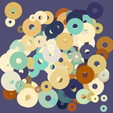 soyut kesintisiz renkli desen 