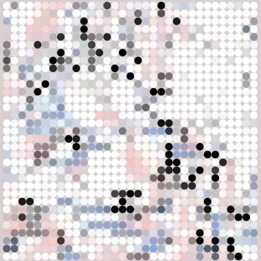 Geometrik desenli soyut doku