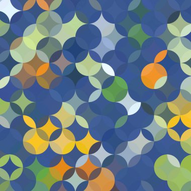 soyut kesintisiz renkli desen 