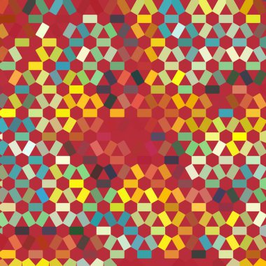 Renkli desenli soyut arkaplan