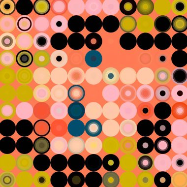 Renkli desenli soyut arkaplan