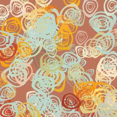 Renkli desenli soyut arkaplan