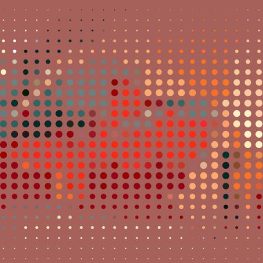 Soyut renkli noktalar arka plan. vektör illüstrasyonu