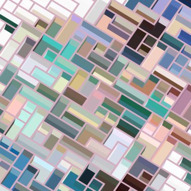 Geometrik desenli soyut doku