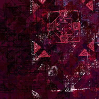 Grunge arka plan soyut Illustration