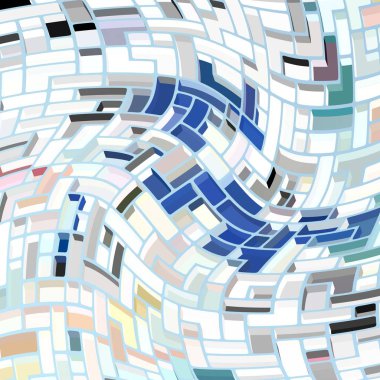 Geometrik desenli soyut doku