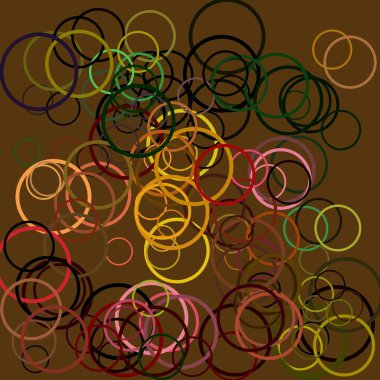 daire elemanları ile vektör arka plan