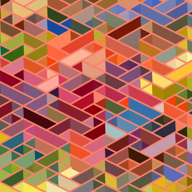 Geometrik desenli soyut doku