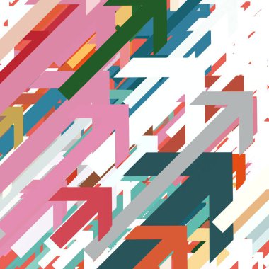 Renkli desenli soyut arkaplan