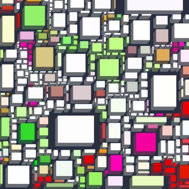 Renkli desenli soyut arkaplan