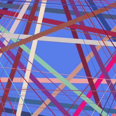 Renkli desenli soyut arkaplan