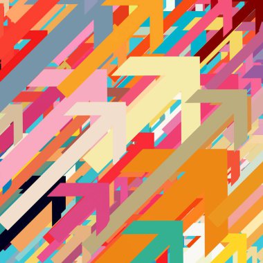 Renkli desenli soyut arkaplan