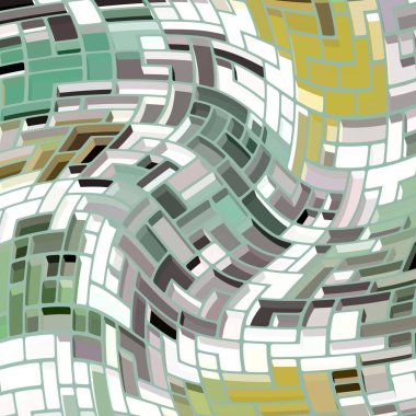 Geometrik desenli soyut doku