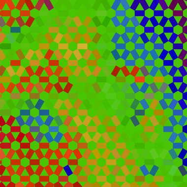 Renkli desenli soyut arkaplan