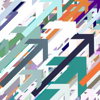 Renkli desenli soyut arkaplan