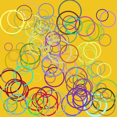 daire elemanları ile vektör arka plan