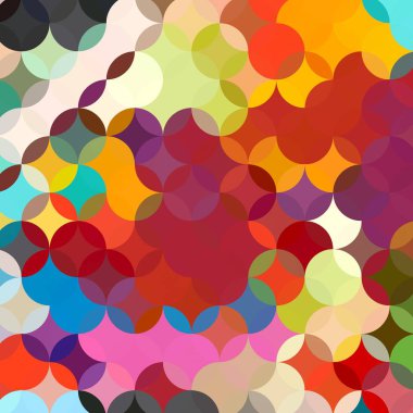 Renkli desenli soyut arkaplan